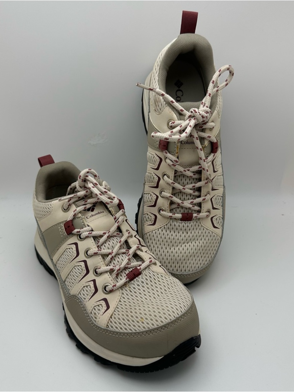 Columbia Women’s BK2139-102 Trail Hiking Shoes Tan Waterproof Sneakers Sz 8W - Picture 3 of 12